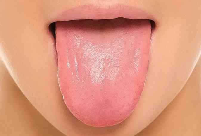 Tongue rests on upper part of your mouth and not the bottom - MirrorLog